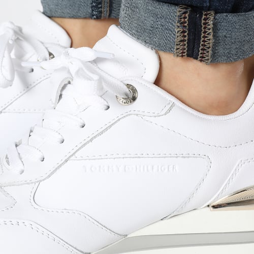 Baskets Femme Wedge Sneaker 7031 White
