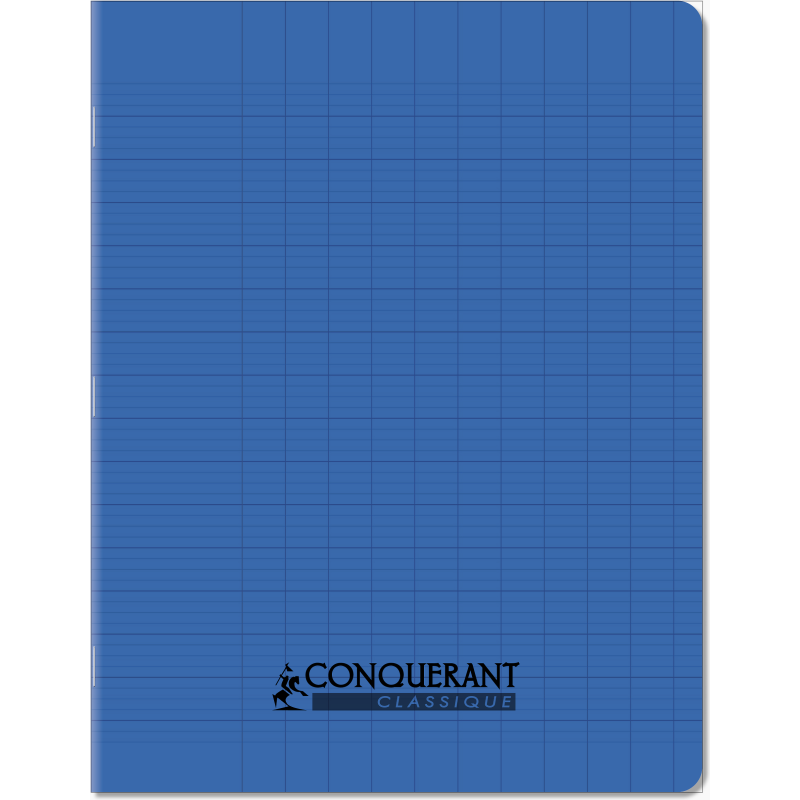 Cahier Conquerant Classique Agrafe 170X220 48P 90G Seyes Polypro