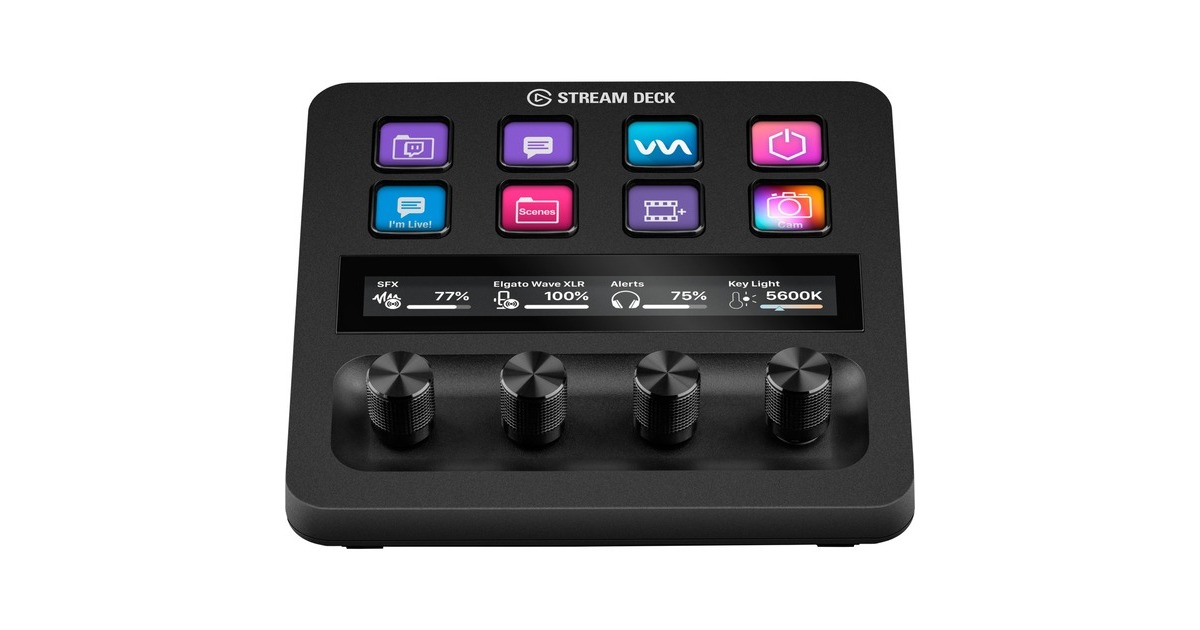 ElgatoStream Deck + keypad  (Zwart)
