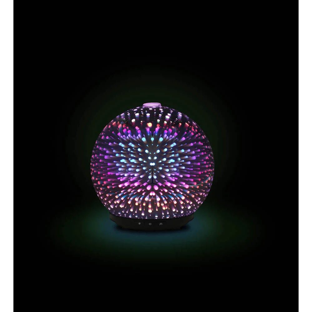 Diffuseur huiles essentielles 3D lumineux Mességué