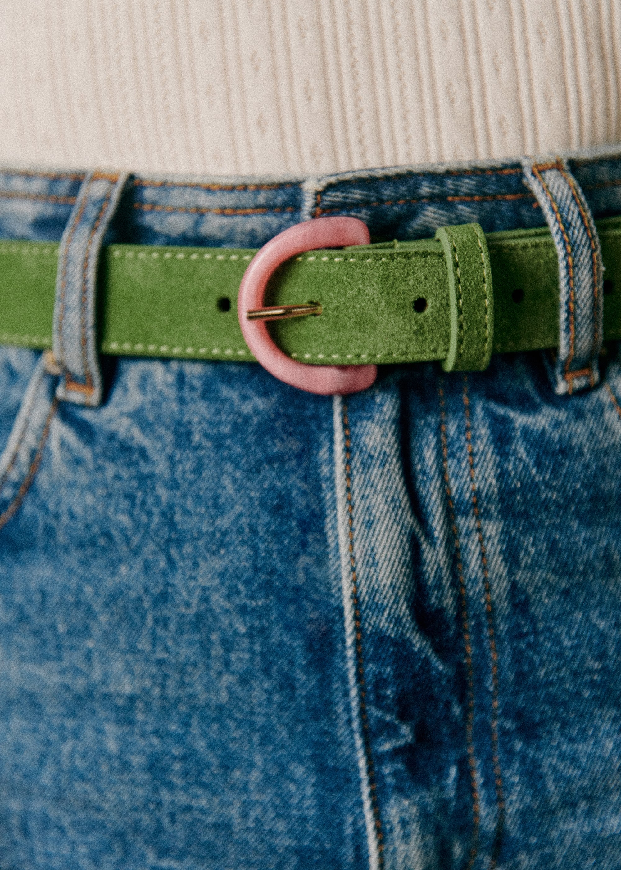 Ceinture Lenny - Vert pomme rose - E-SHOP/CEINTURES 5905901