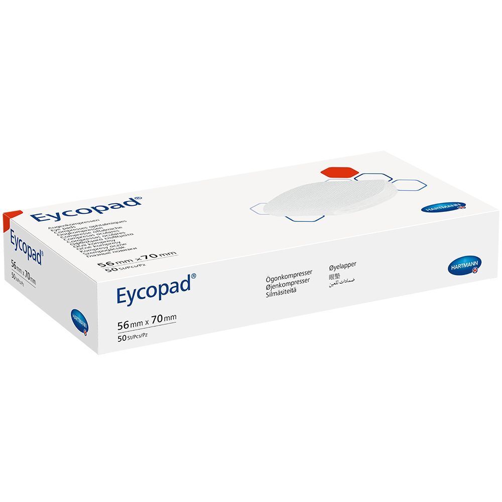 Eycopad® Augenkompresse unsteril 5,6 x 7 cm
