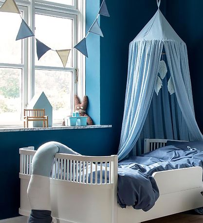 Sebra Fla Grønke - Dobbeltsidet - Powder Blue