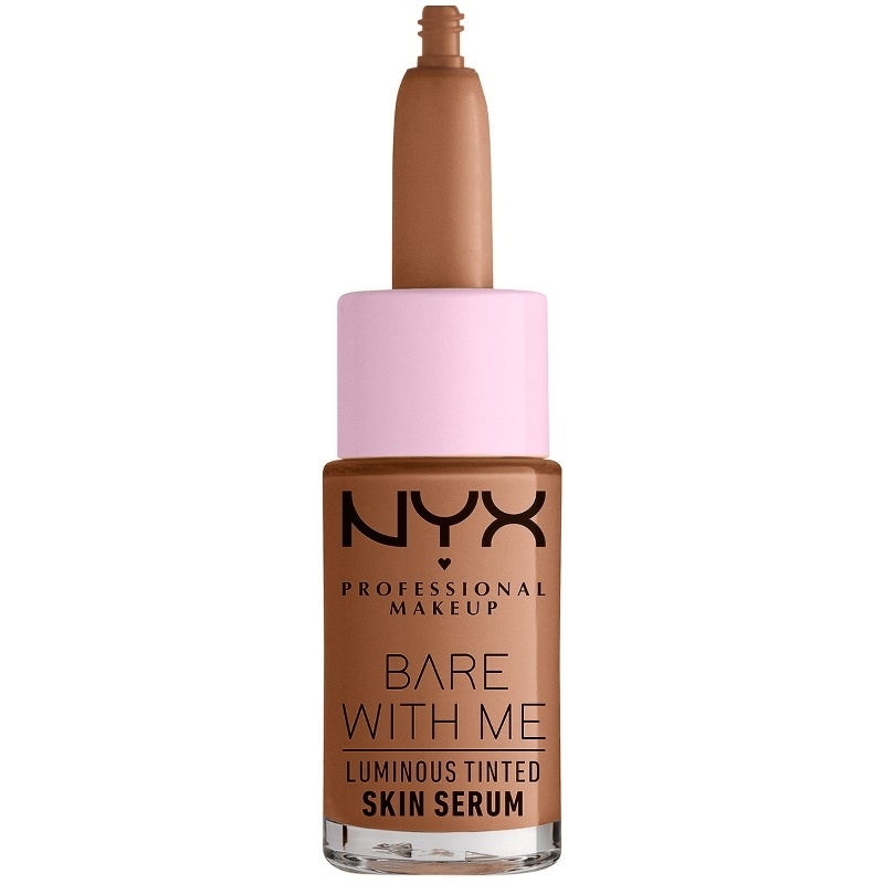 NYX Prof. Makeup Bare With Me Luminous Skin Serum 12,6 ml - Medium Deep