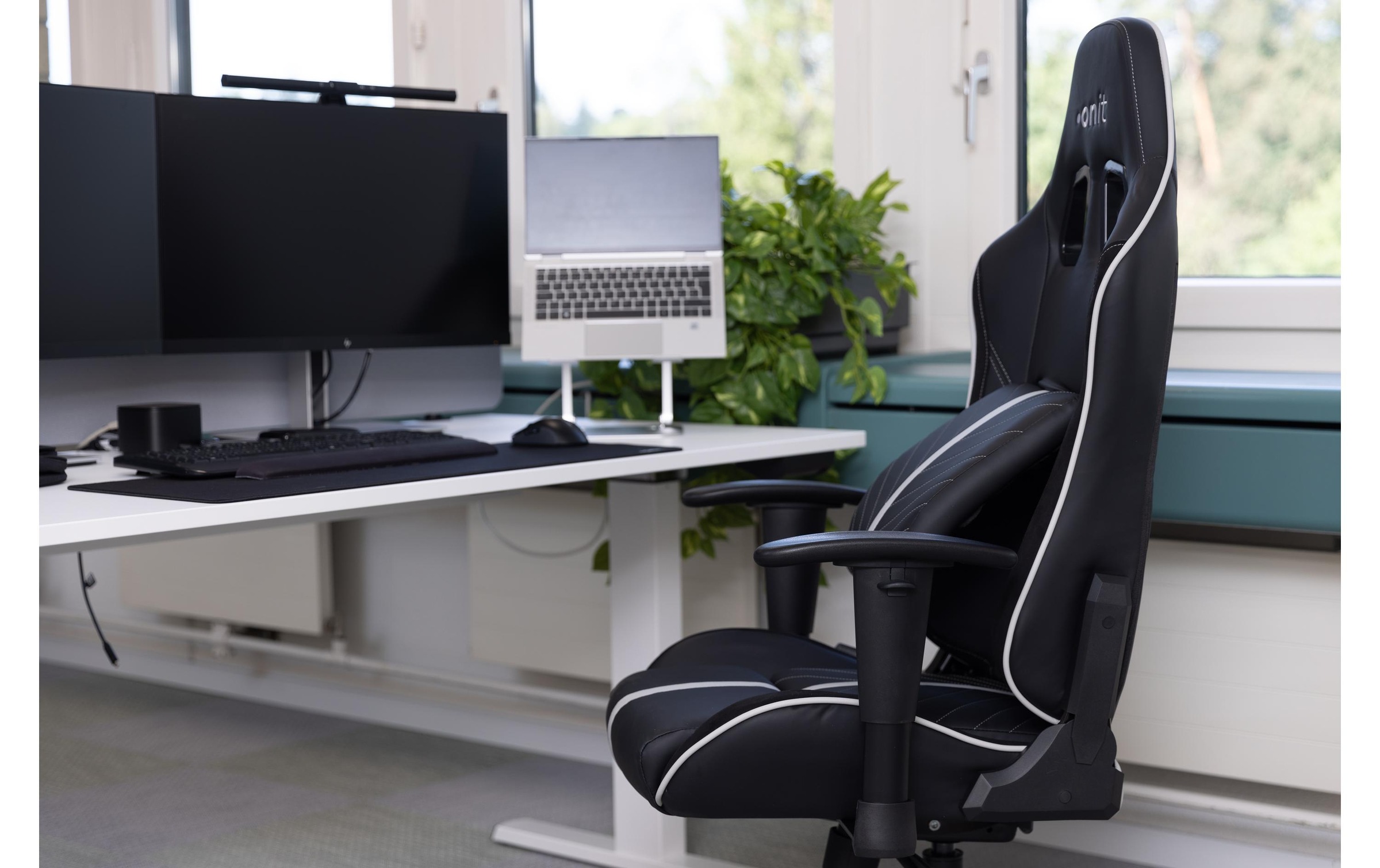 onit Gaming-Stuhl »Pro Schwarz/Grau« ()