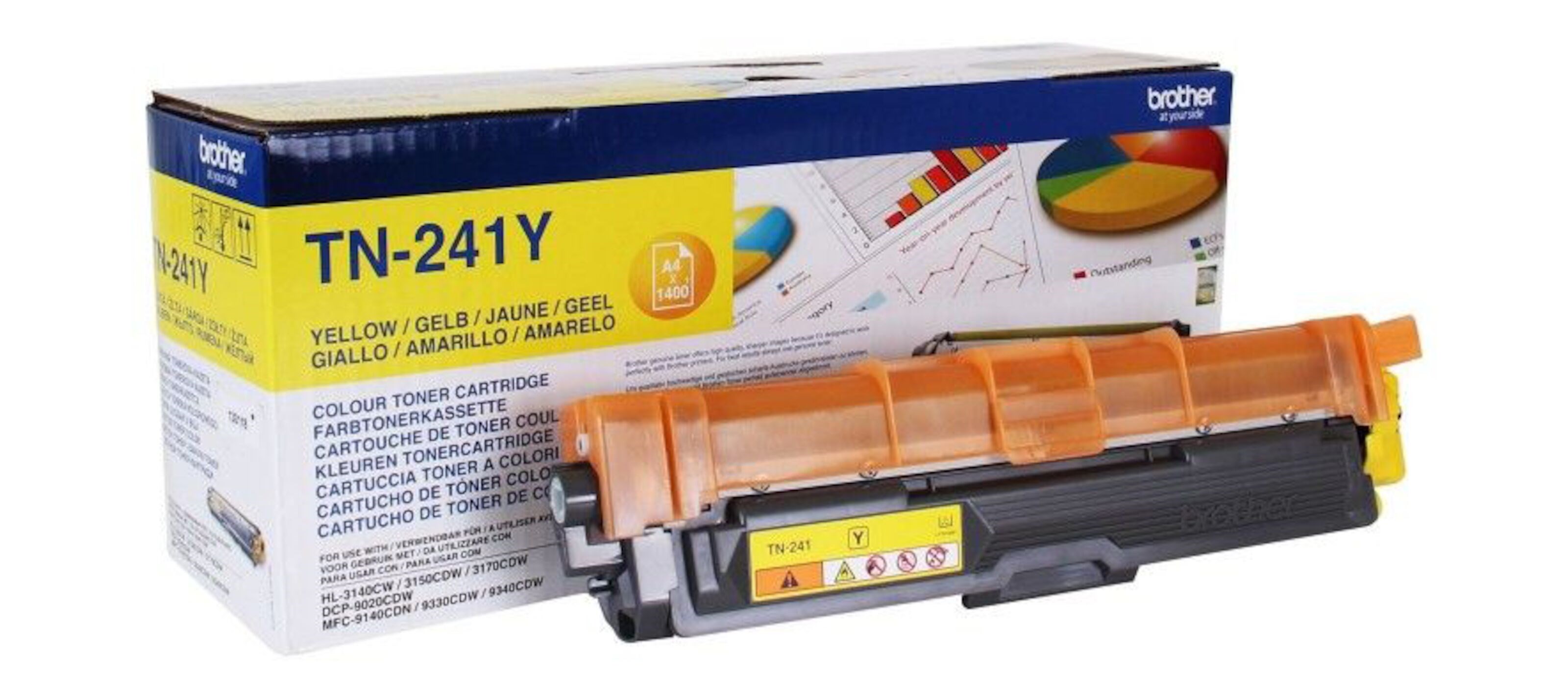 Brother Toner TN-241 - Gul