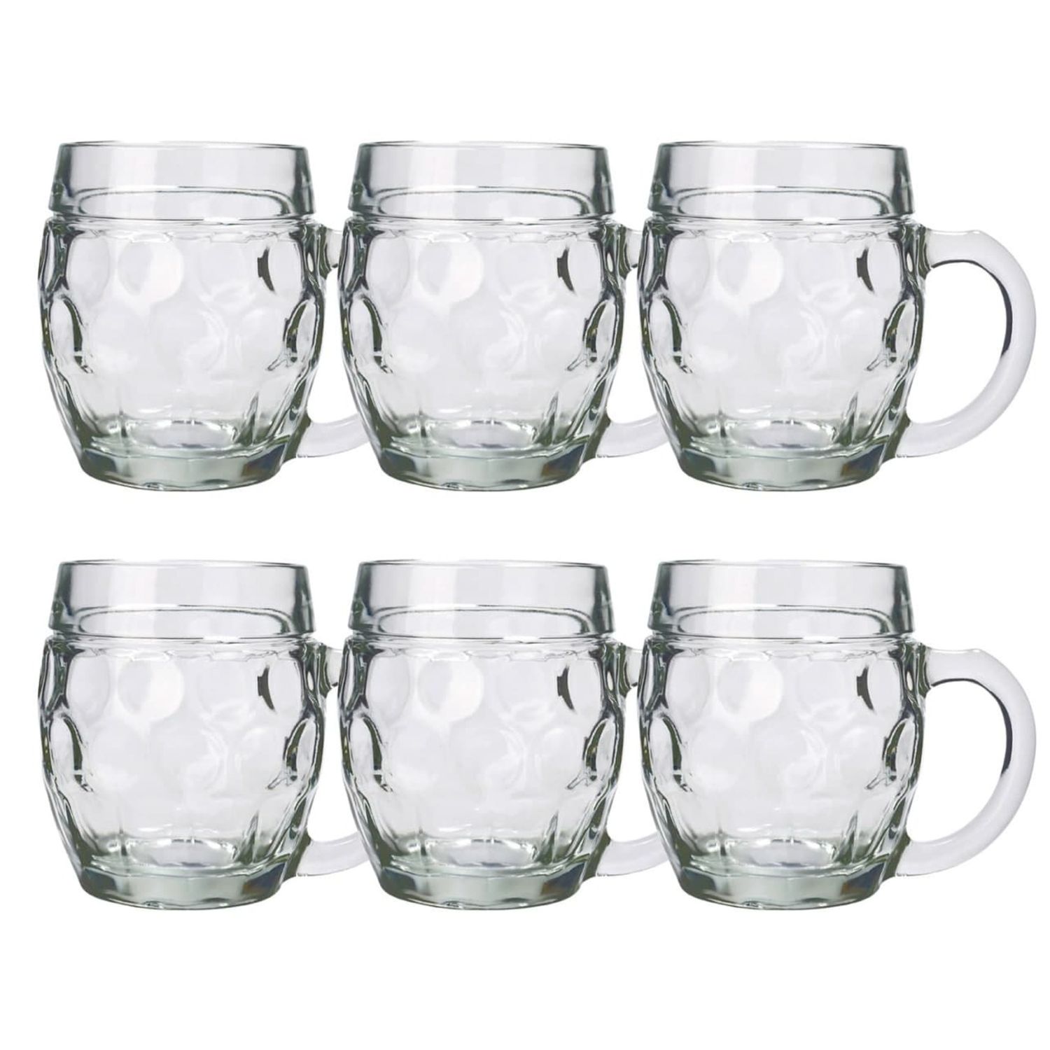 Bierglas, Bierkrug, Maßkrug, Bierseidel 6er Set Biergläser, Tübinger - 0,3 Liter