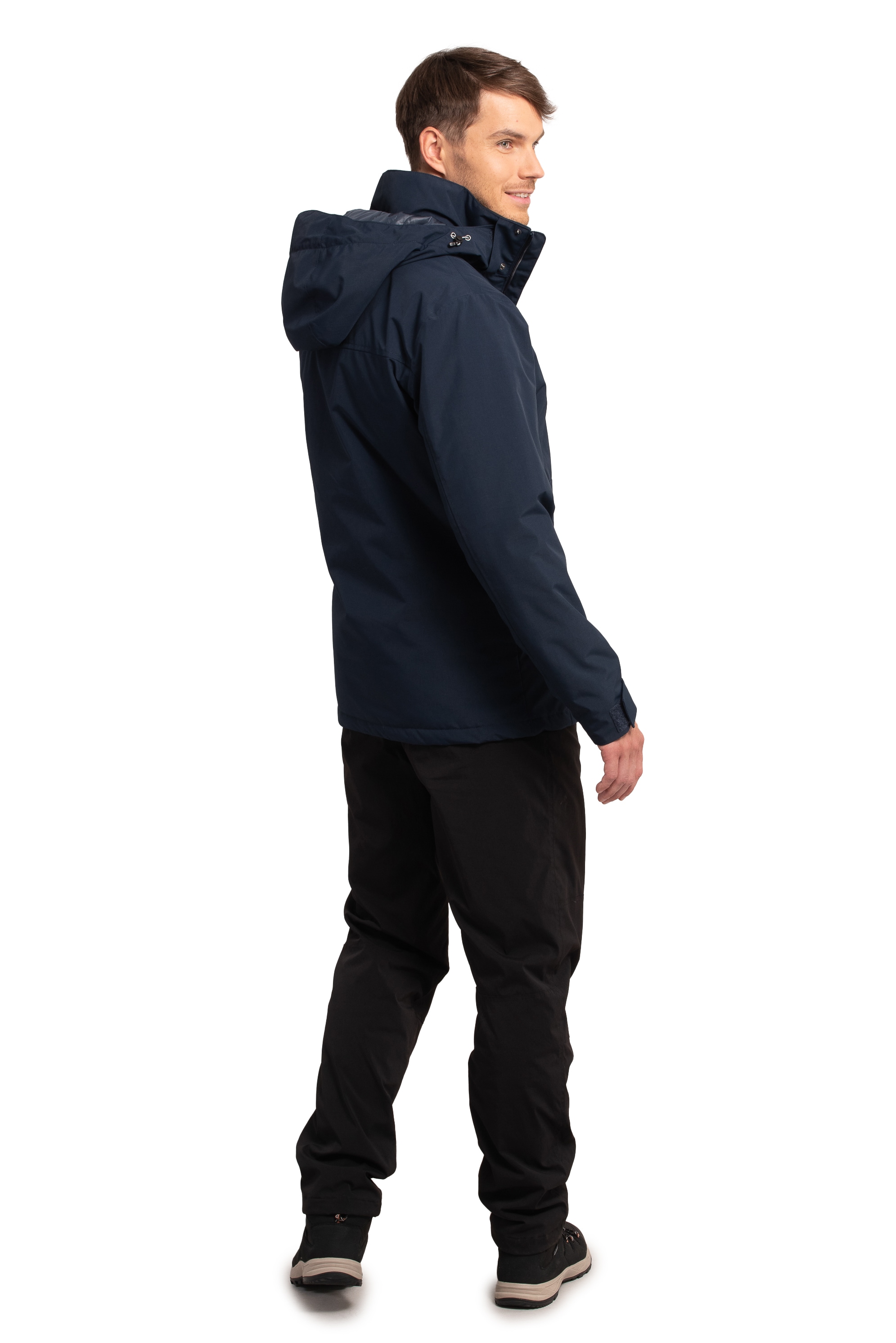 Icepeak Funktionsjacke »ICEPEAK ALSTON« mit Kapuze mit Logoschriftzügen an der Kapuzenkordel