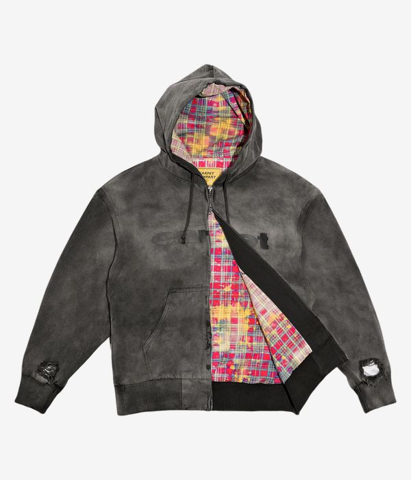 Carpet Company Beat Up Denim Jacke (black)