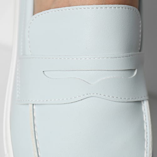 Mocassins Bleu Ciel