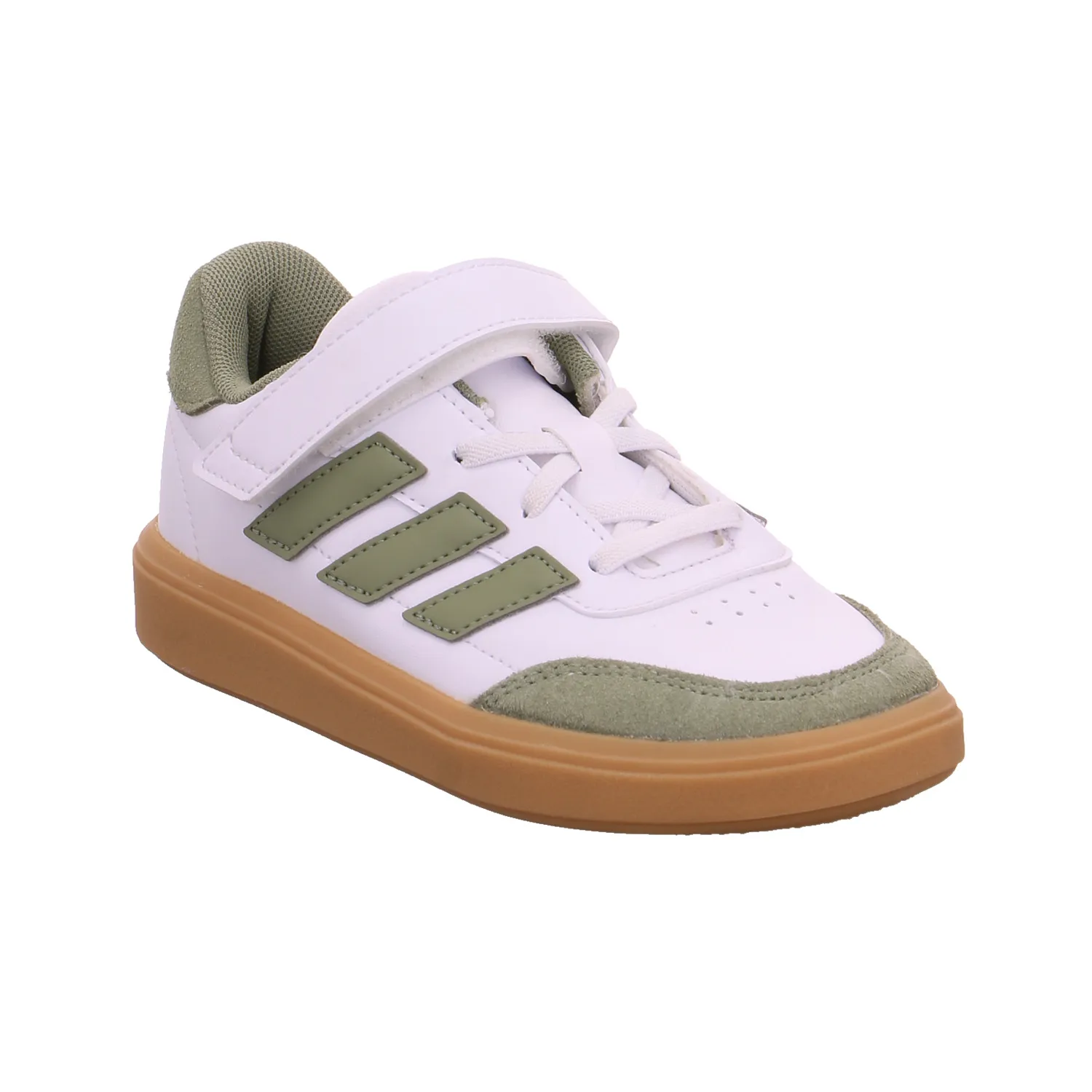 ADIDAS Kinder Sportschuh Weiss Lederimitat