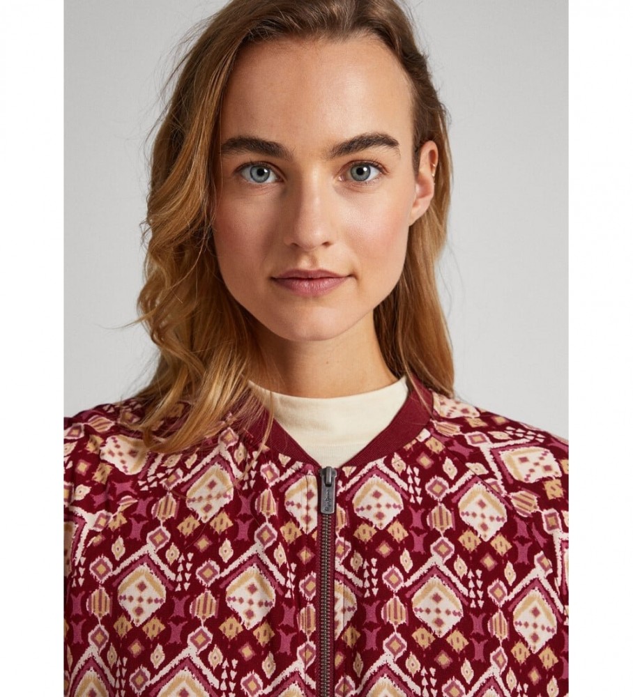 Pepe Jeans Casaco bomber Garazi castanho