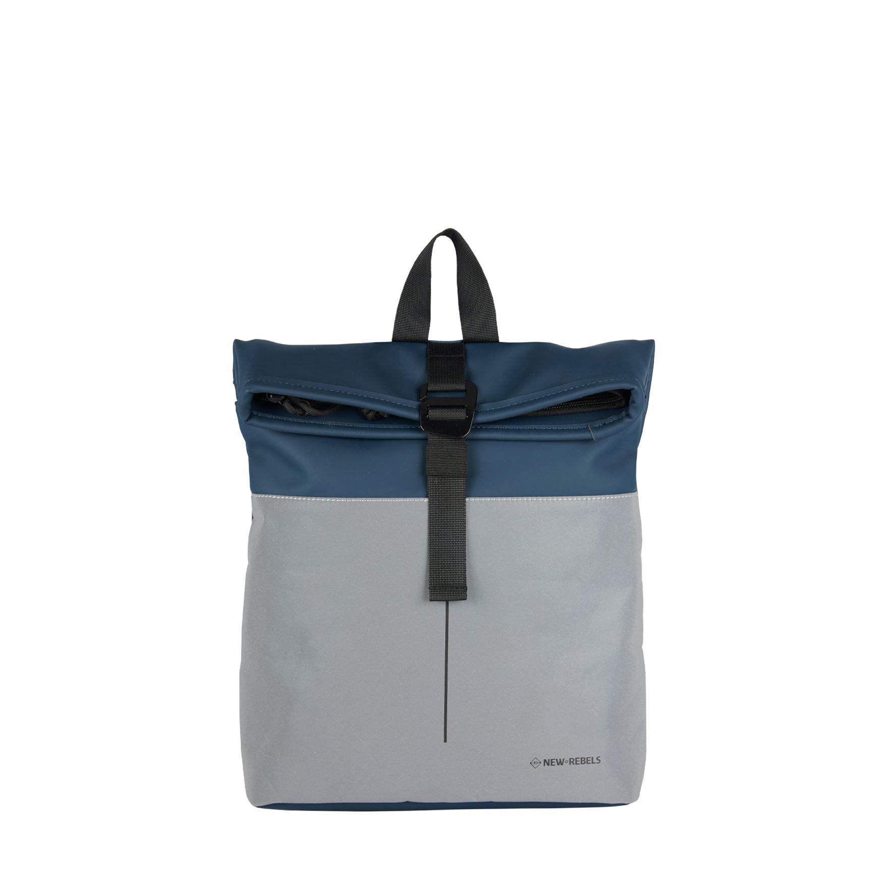 New Rebels Bowie Los Angeles Rolltop Backpack Mini Reflective Part Navy