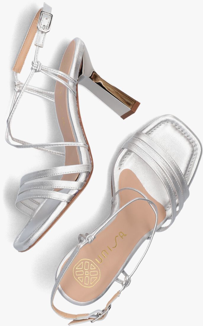 UNISA zilveren unisa sandalen snob