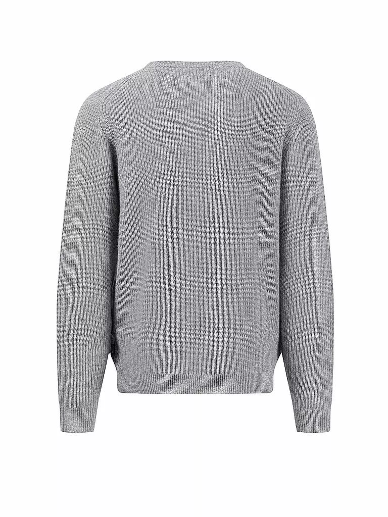 FYNCH HATTON Kaschmirpullover hellgrau