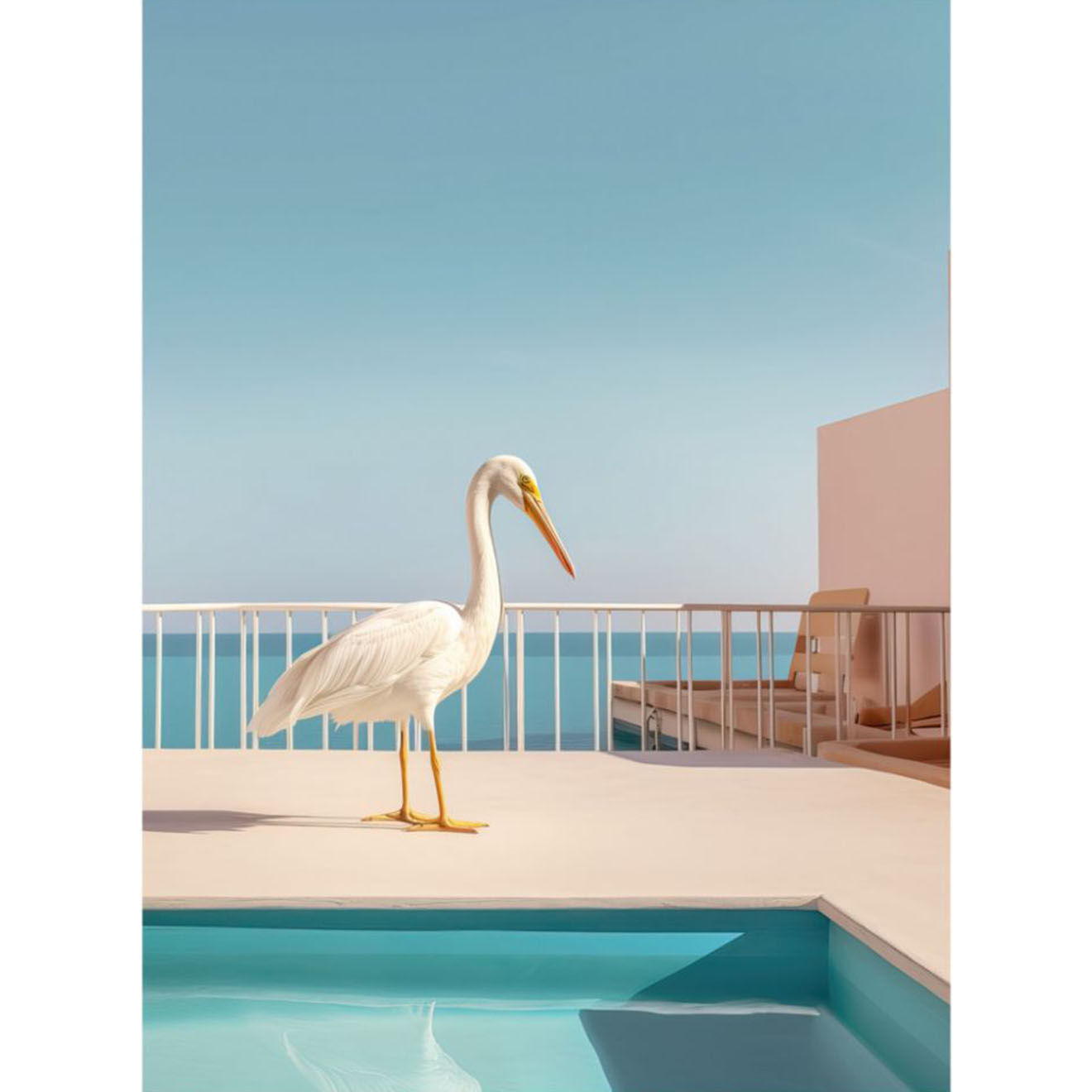 Hartman Affiche Urban Zoo 03 multicolore - 30x40 cm