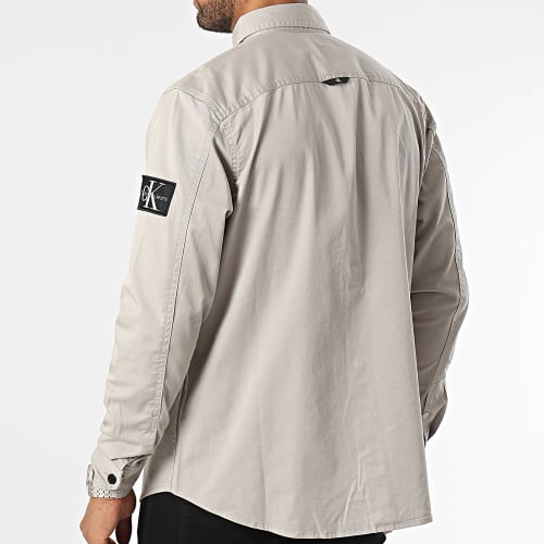 Surchemise Monologo Badge Relax 3255 Gris