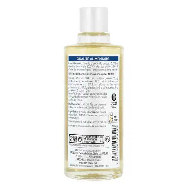 Óleo de Amêndoas Doces Natessance 50ml