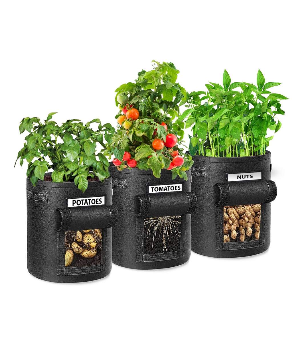 Sac à plantation (Noir) (Taille unique) - UTUT1351