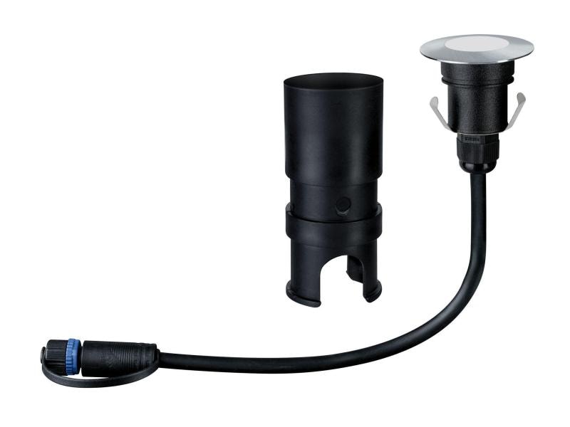 Paulmann Gartenspot Plug & Shine Floor Mini 3000 K Bodeneinbauleuchte für das Plug & Shine System