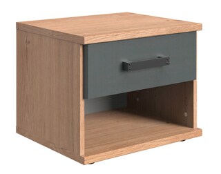 Nachtschrank Liverpool Plankeneiche Nachbildung ca. 40 x 38 x 40 cm