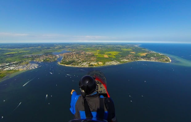 Tragschrauber Rundflug Grube