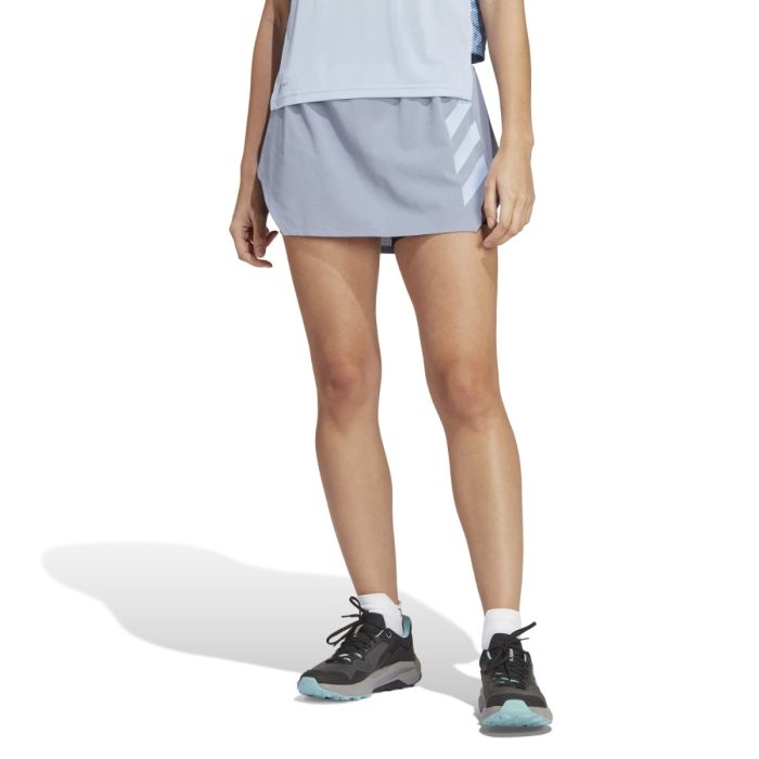 adidas Dame Shorts AGR Pro Skirt Grå