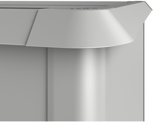 Biohort slakkenbescherming voor verhoogde bedden, 2 x 0,5 cm, zilver