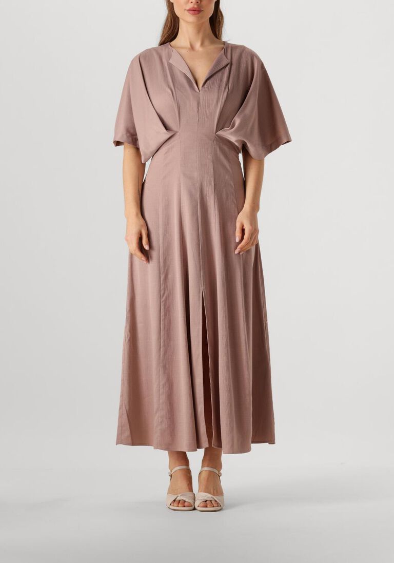 lichtroze copenhagen muse midi jurk vianna dress