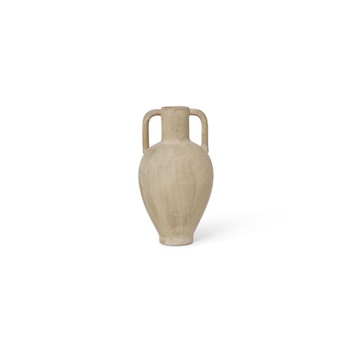 ferm LIVING Ary Mini Vase, Sand, H: 11,5 cm