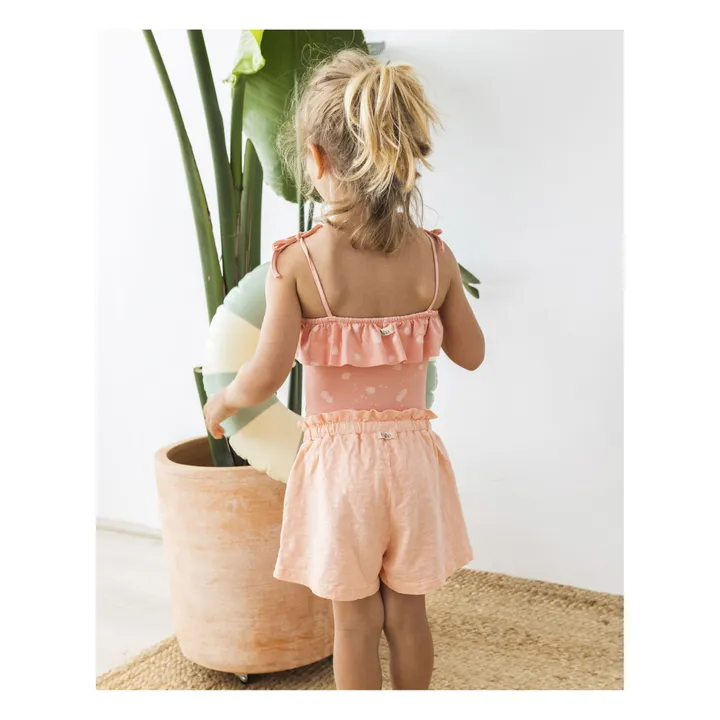 Búho Maillot de Bain 1 Pièce Pommes | Rose