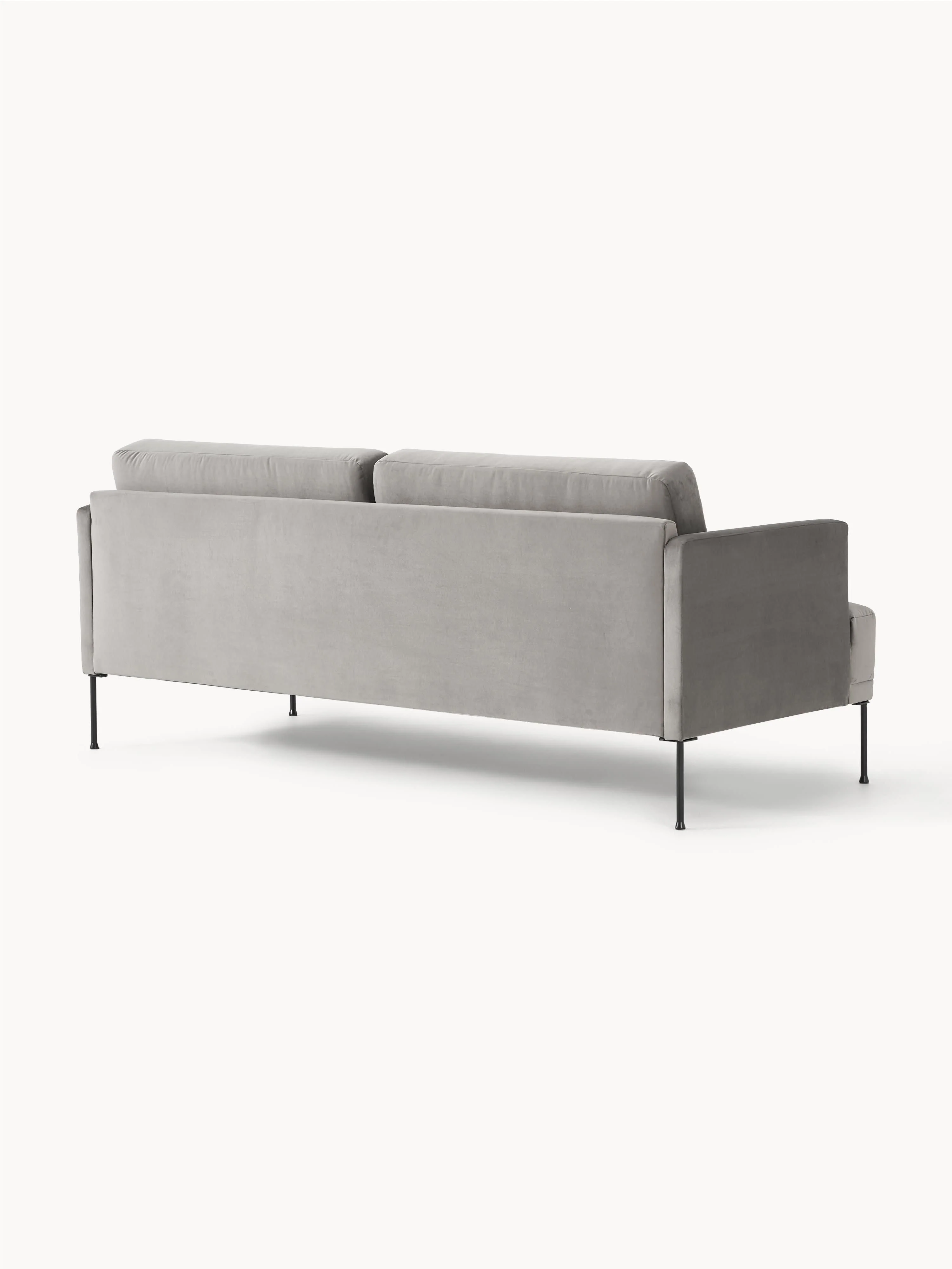 Fluwelen bank Fluente (3-zits)