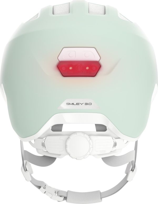Abus Smiley 3.0 Ace Led Cykelhjelm, Pure Mint
