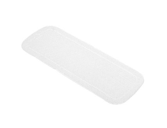 KLEINE WOLKE - Tapis de bain antidérapant samoa 36x92 cm blanc