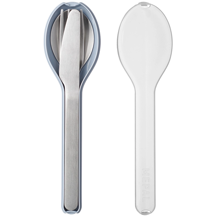 MEPAL Besteckset Ellipse 3-teilig - nordic blue