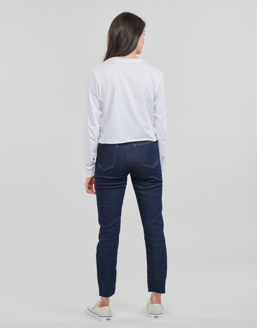 Vans - JUNIOR V LS CROP - WHITE