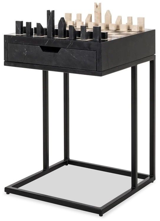 Bijzettafel 213054 Davos B44 x D44 x H62 cm