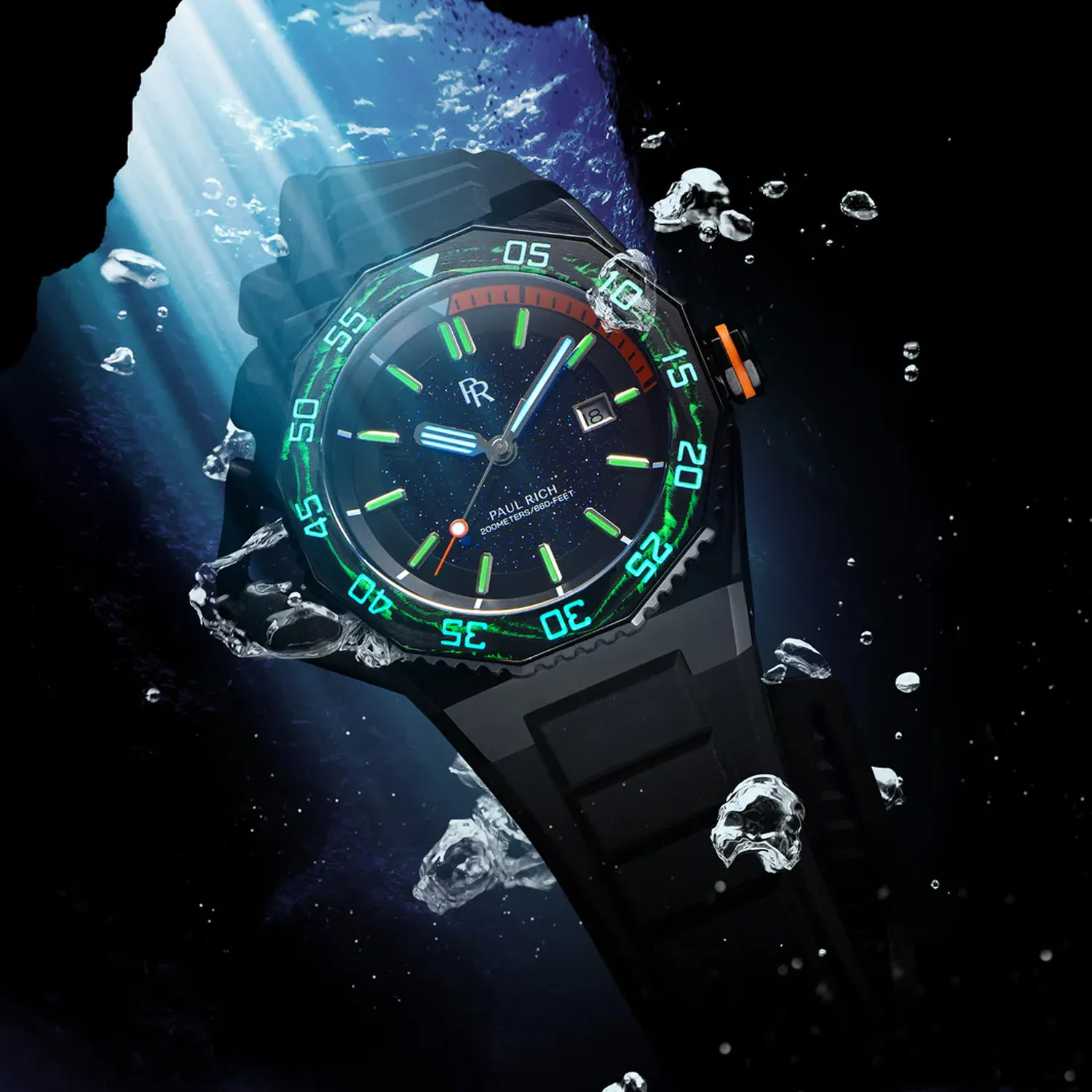 Paul Rich Aquacarbon Aventurine All Black PR0014