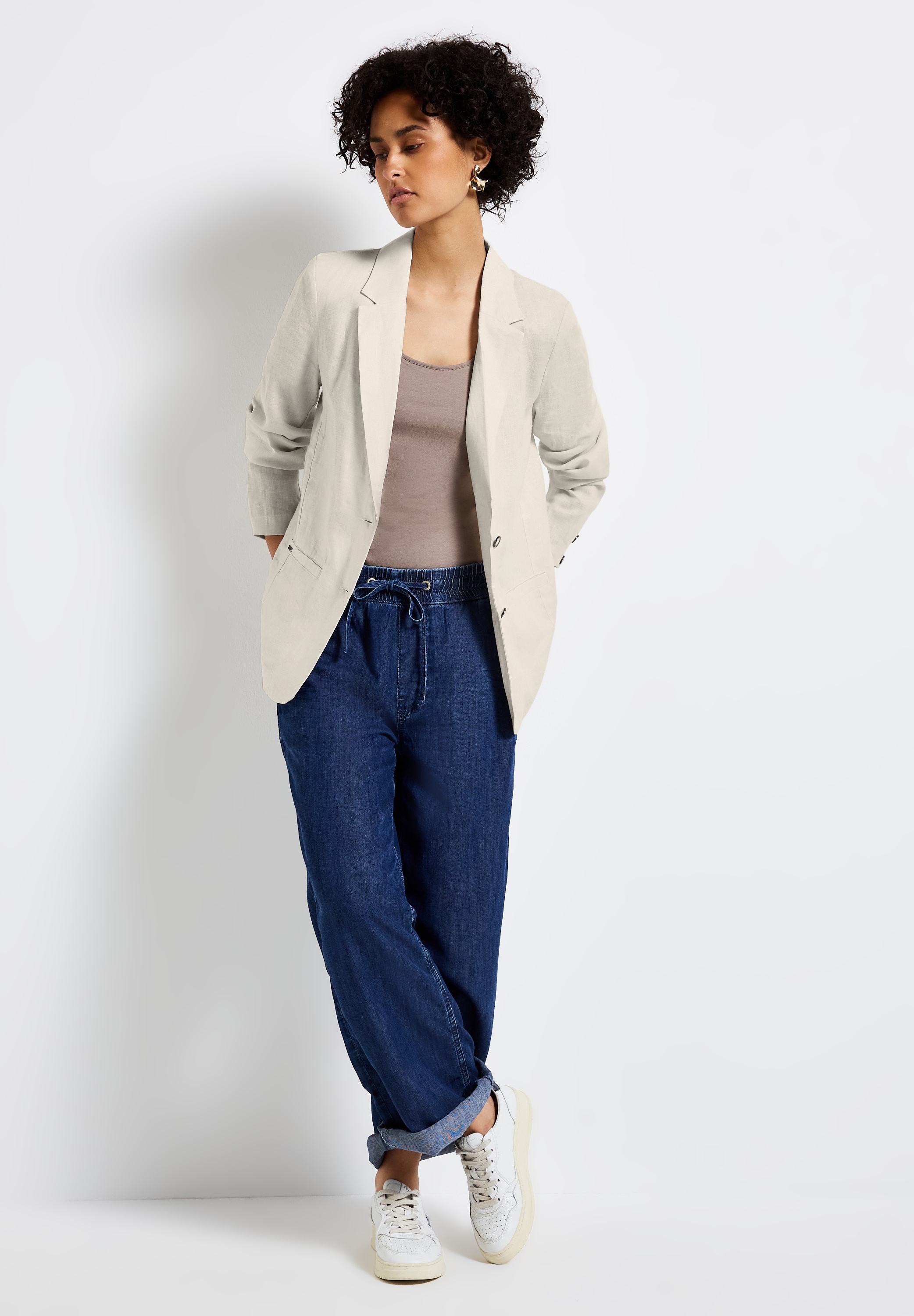 STREET ONE Jackenblazer , mit Revers Kragen