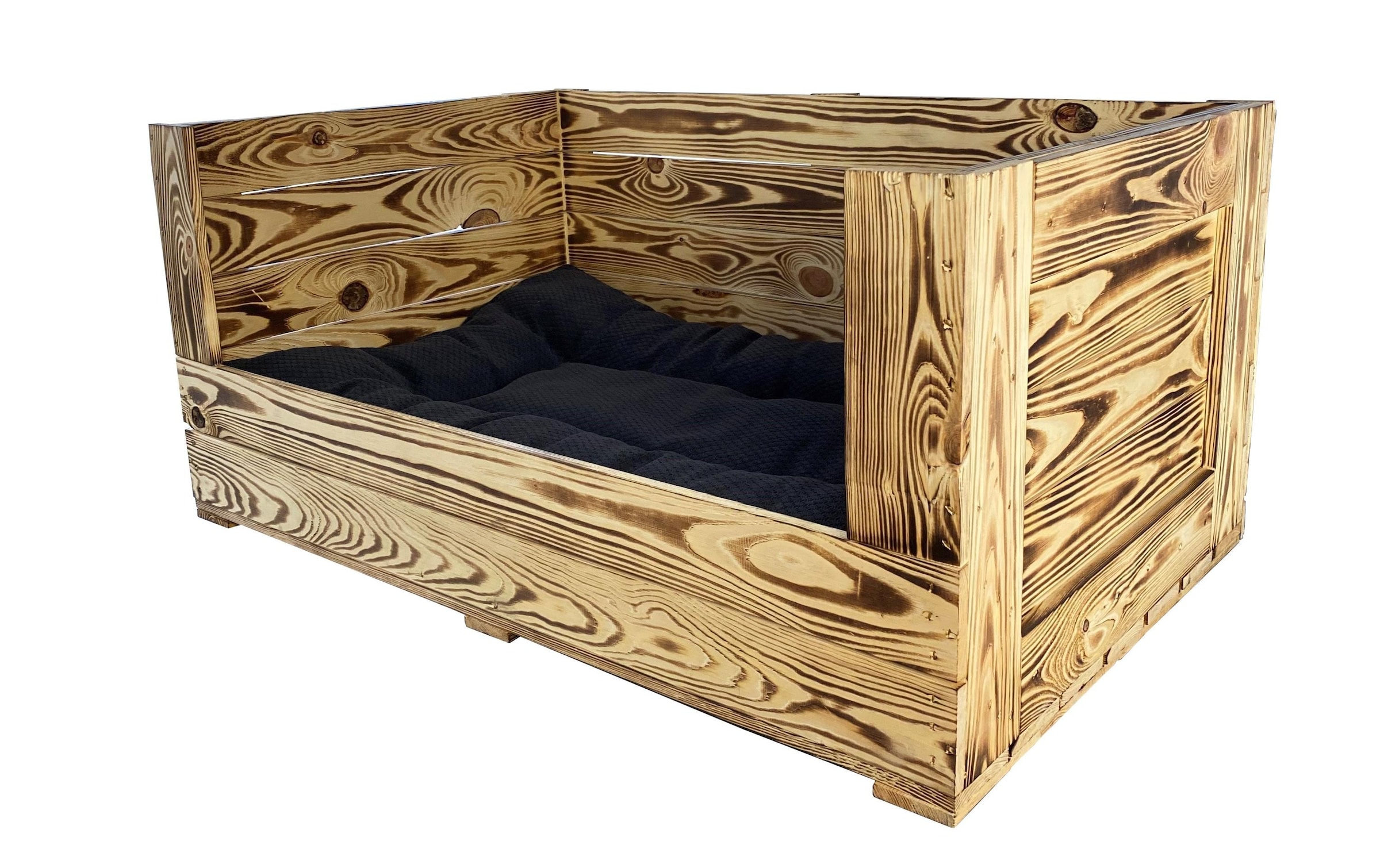 Holz Zollhaus Tierbett »Vintage«