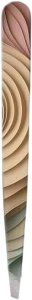 Hausmann Pinzette schräg Spirale beige