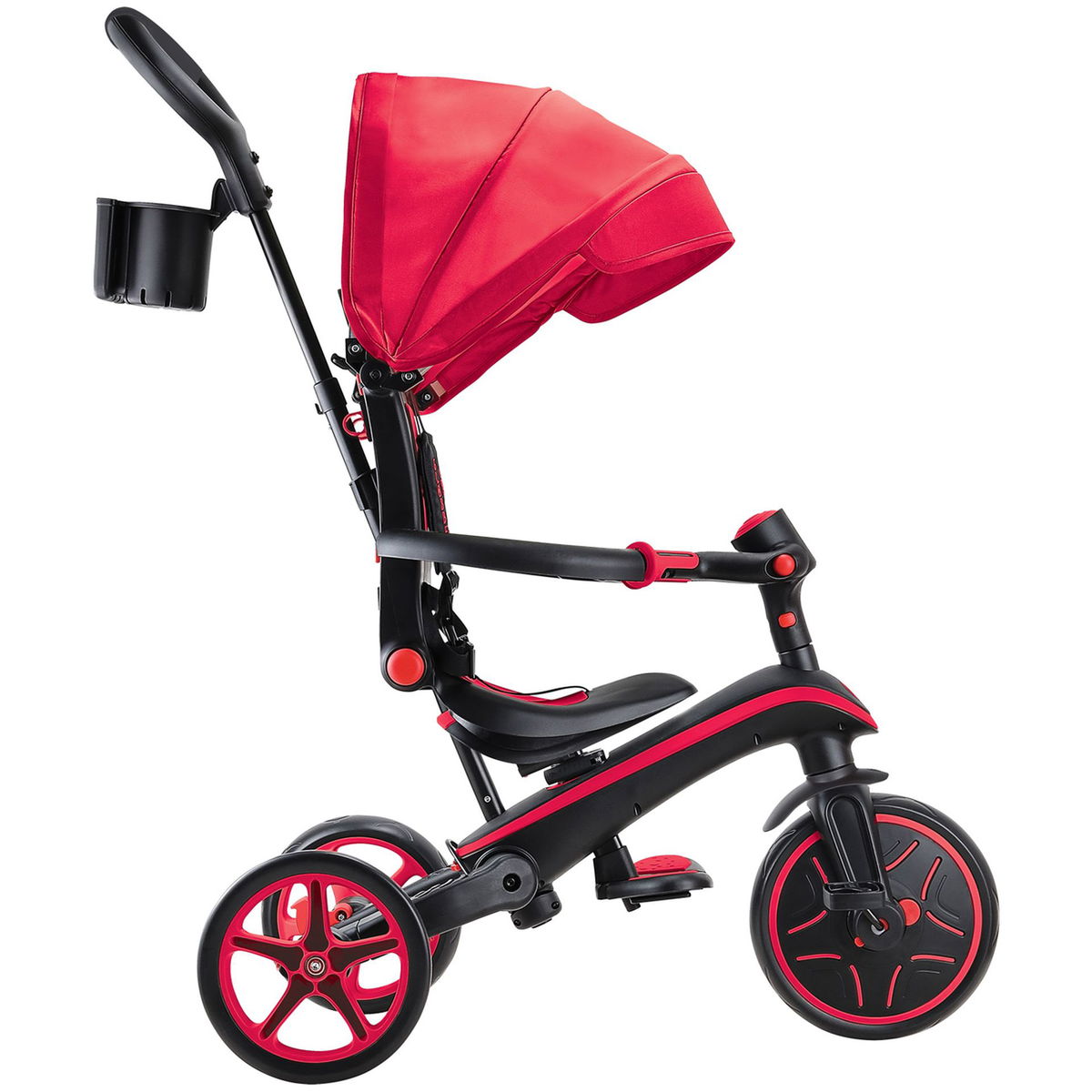 GlobberGlobber   Trike Explorer 4in1 faltbar rot