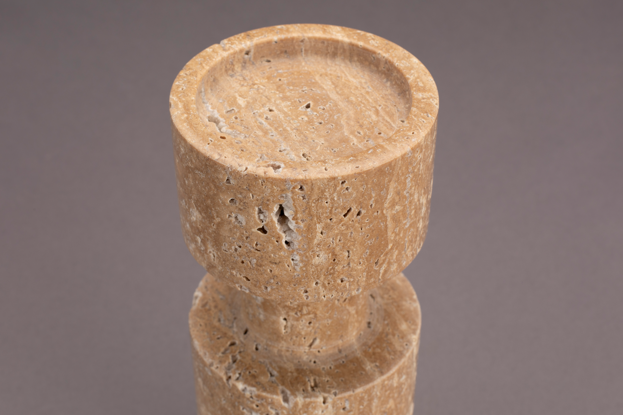 Kandelaar Paros beige
