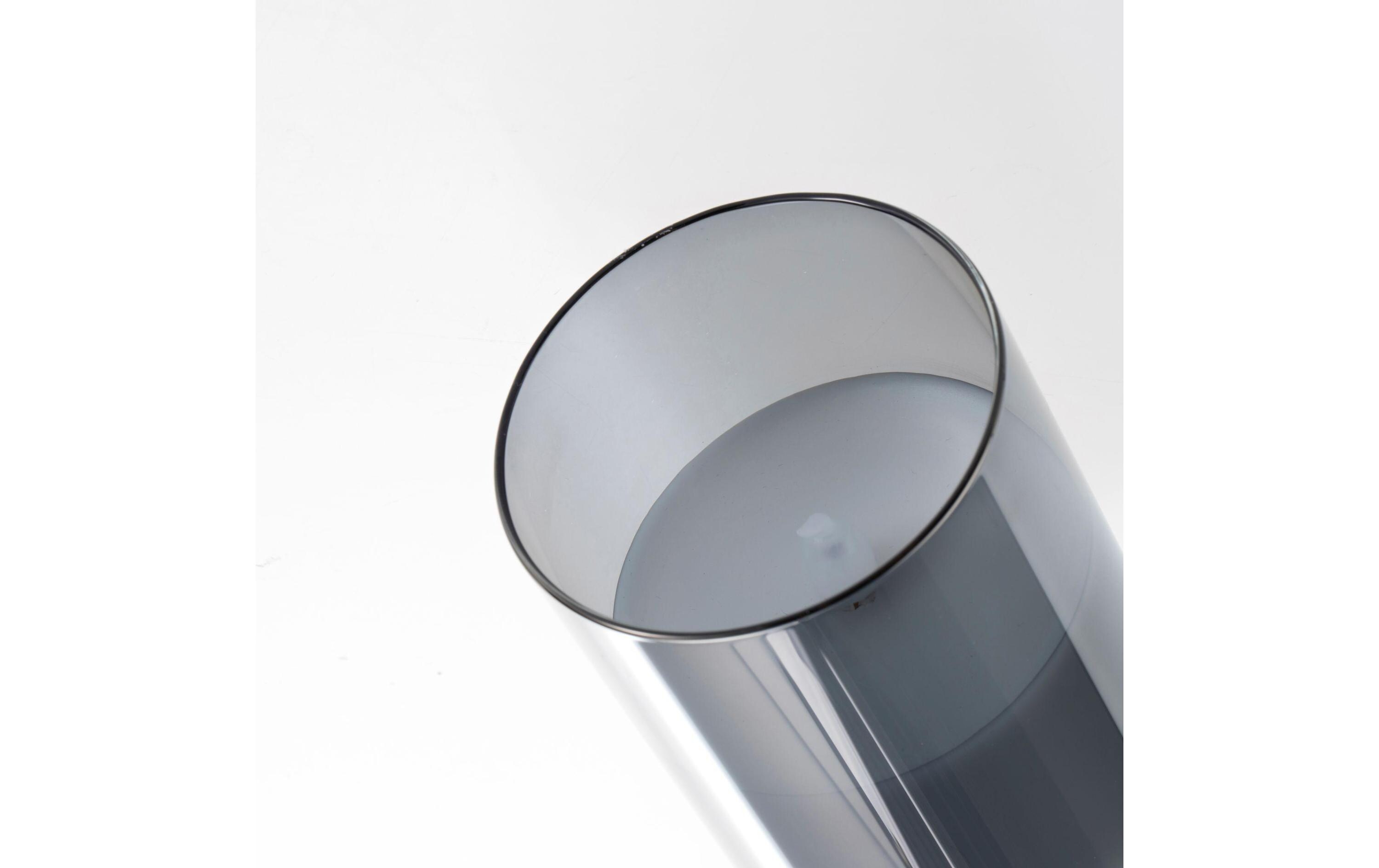 LED-Kerzen Set Classy Smokey, Ø7.5cm, Anthrazit/Weiss, 3 StkLED-Wachskerze, 3er Set