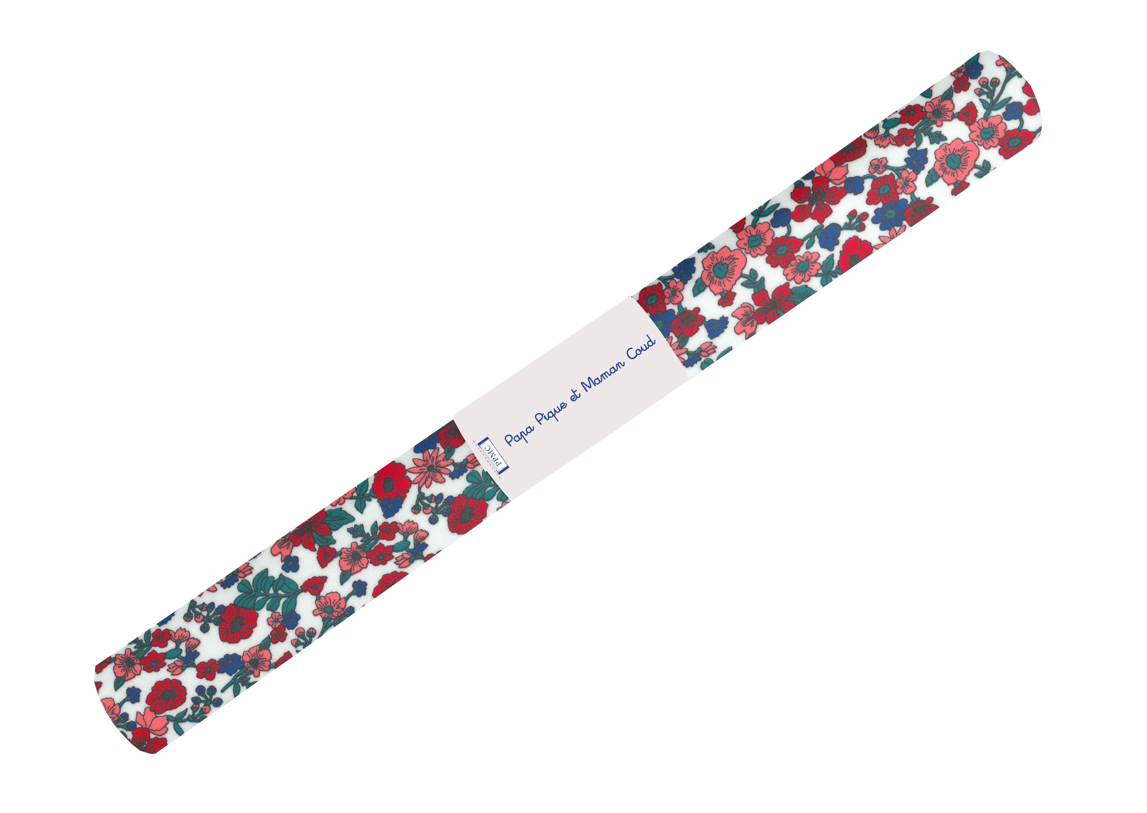 Coupon Tissu Enduit De 35Cm Prairie Fleurie