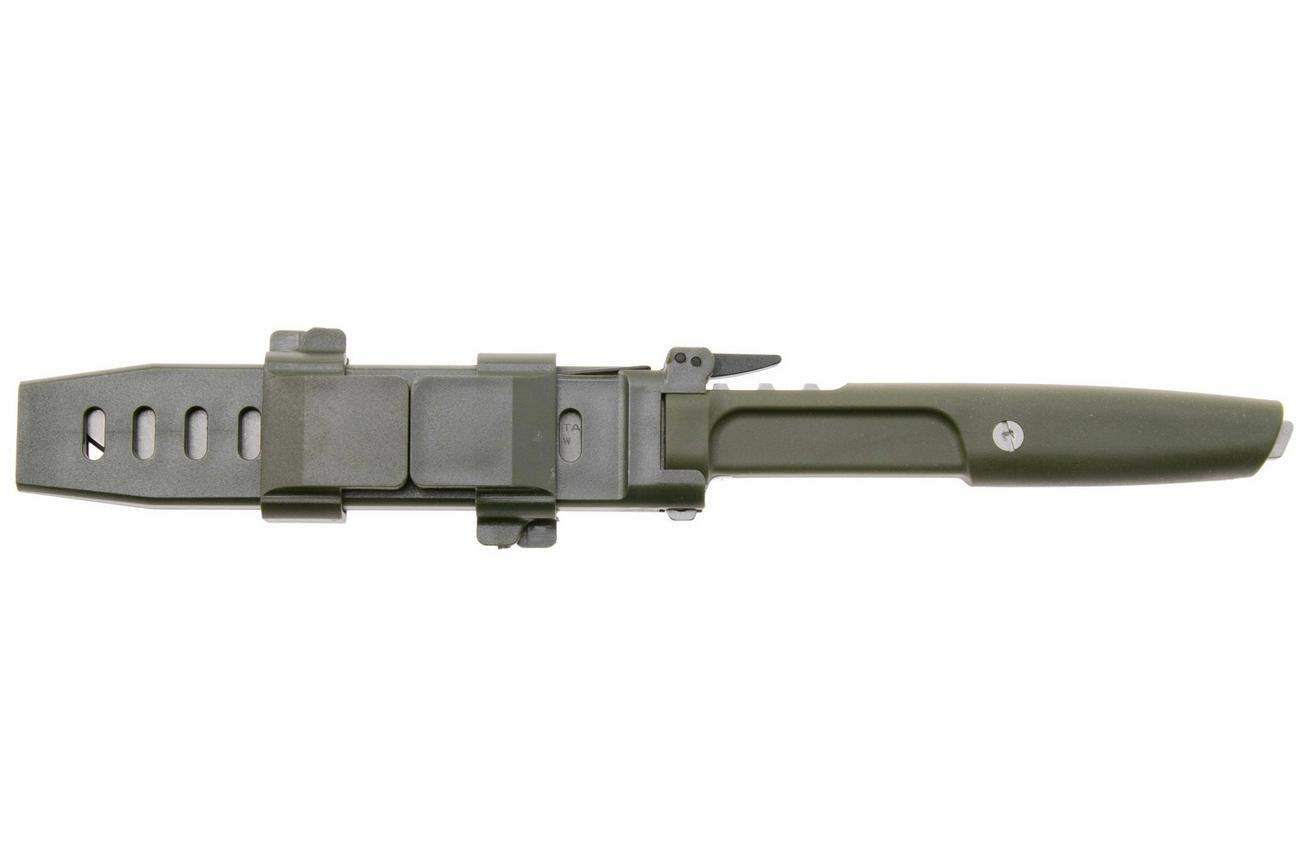 Extrema Ratio Vipera 04.1000.0484/NIT/SW/GRN, Stonewashed Nitrogen, Ranger Green Forprene vaststaand mes