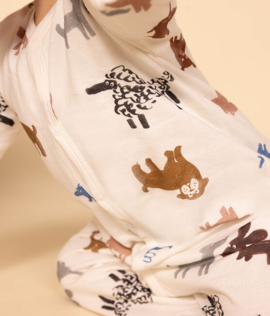 Pyjama bébé chiens en molleton