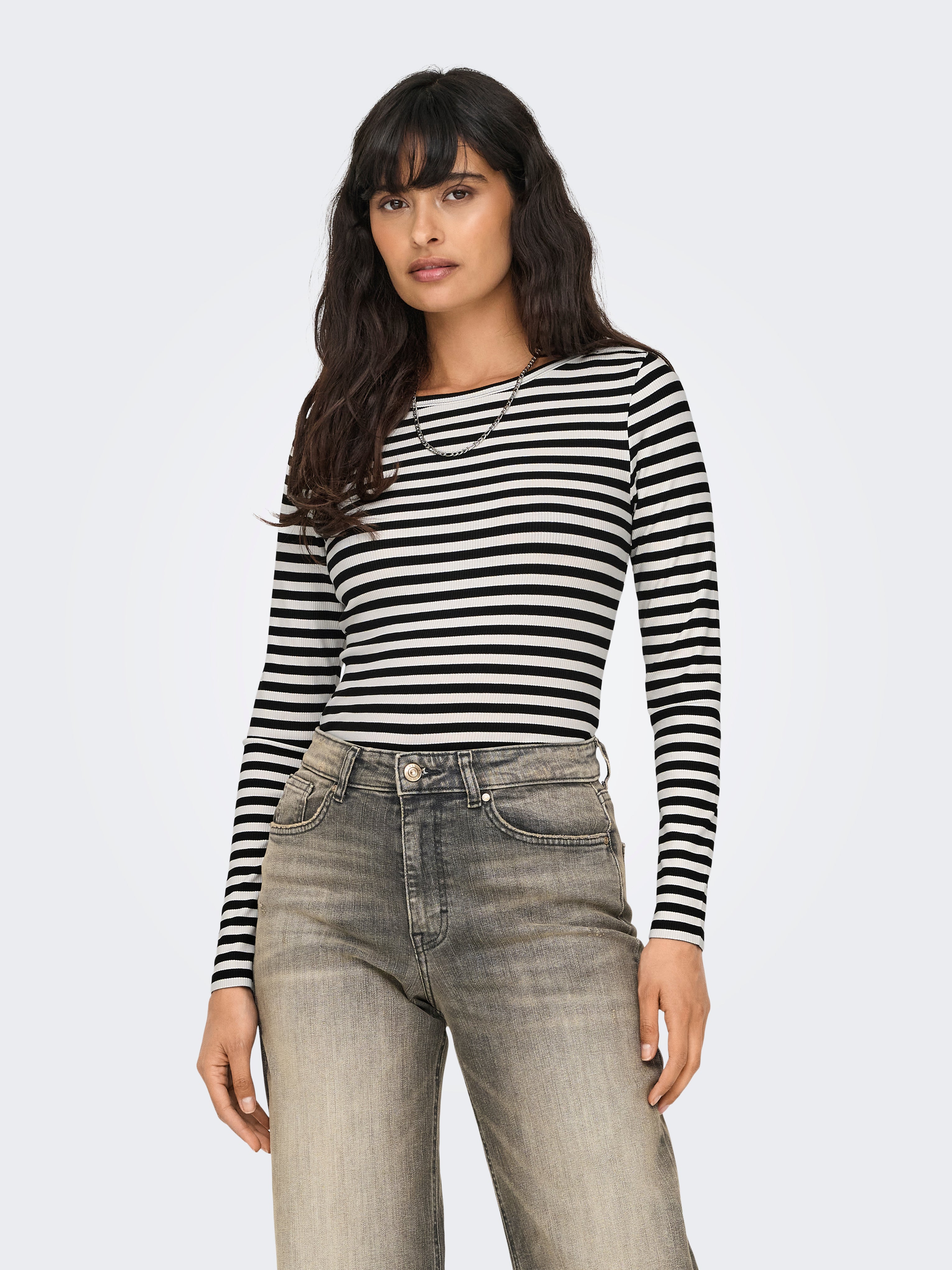 ONLTRISTA Top Black