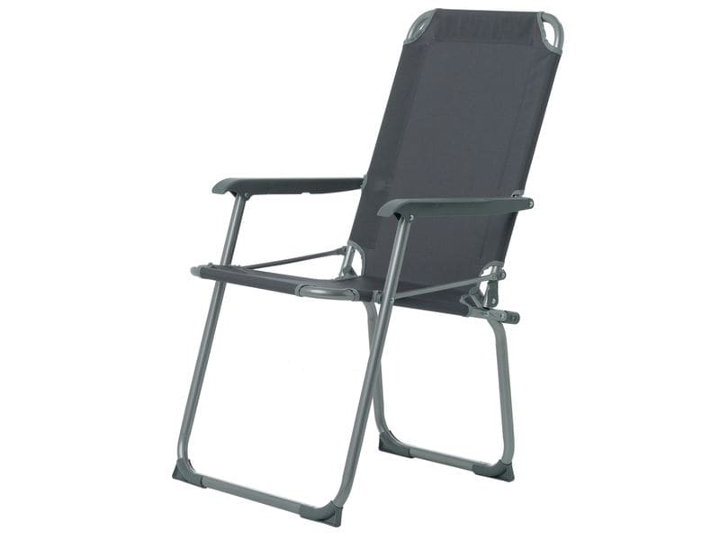 KOOR Campingstuhl Comodo Grigio, 2 Stück Kompakte und leichte Outdoor-Stühle
