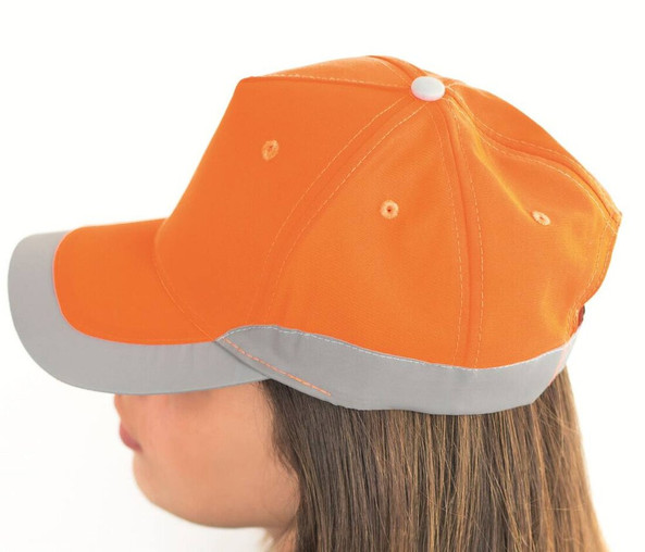 Atlantis AT067 - Casquette 5 pans haute visibilité